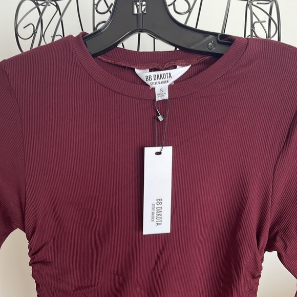 BNWT BB DAKOTA RUCHED BODYCON DRESS - Picture 5 of 7